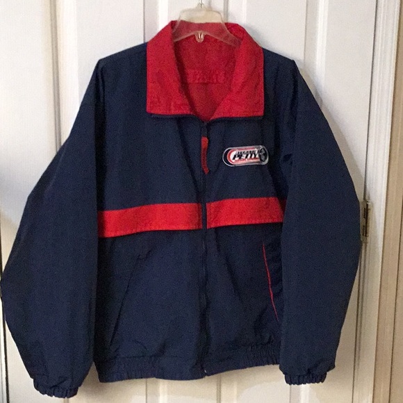 VTG Richard Petty Driving Experience Jacket Reversible Blue/Red Men’s Size XXL - Picture 1 of 8